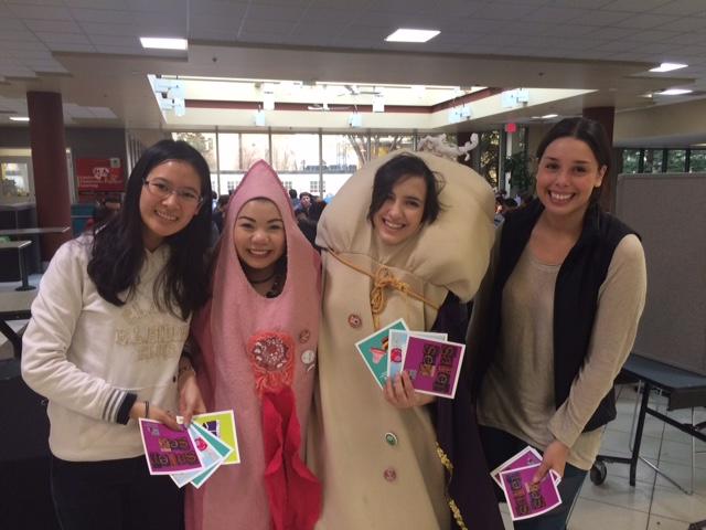 Women’s Resource Centre peer helpers at the 2015 edition of Sexual and Gender Wellness Week. This year, the entire campus community is invited to participate in all of the events, seminars and workshops Feb. 1 to 5. 