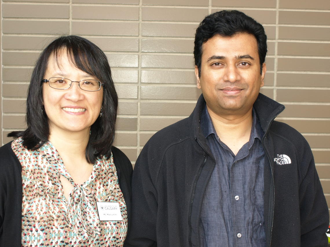 Marica Kim and Subrata Bhowmik