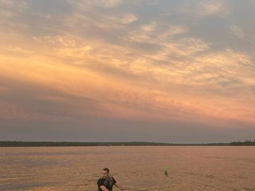 Paul on a jet ski