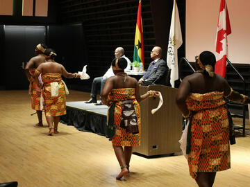 African event in Faculty of Arts, University of Calgary