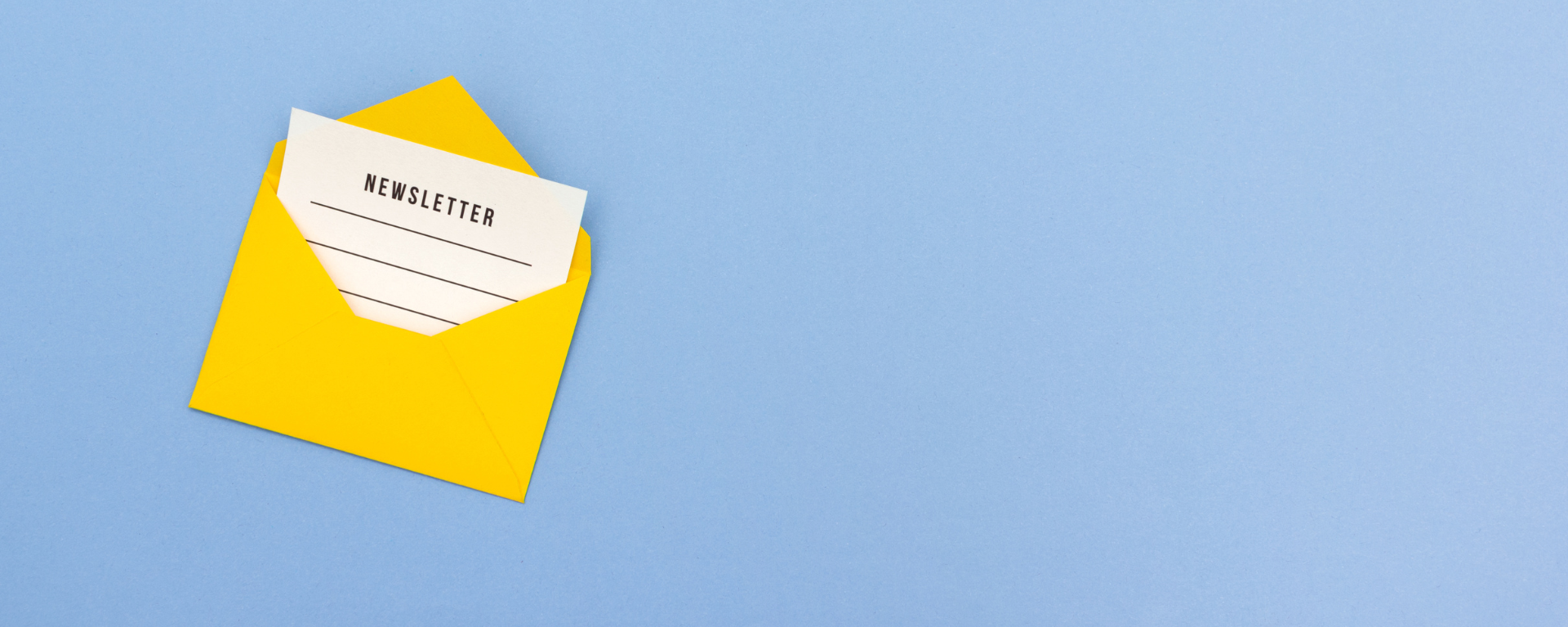 newsletter envelope