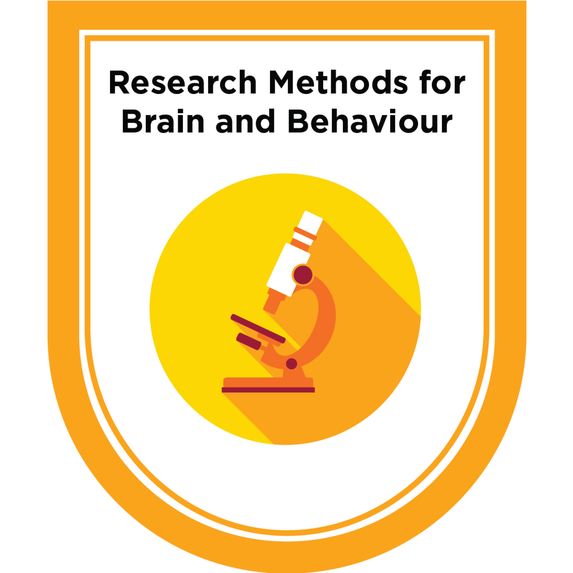 Research Methods for Brain and Behaviour badge