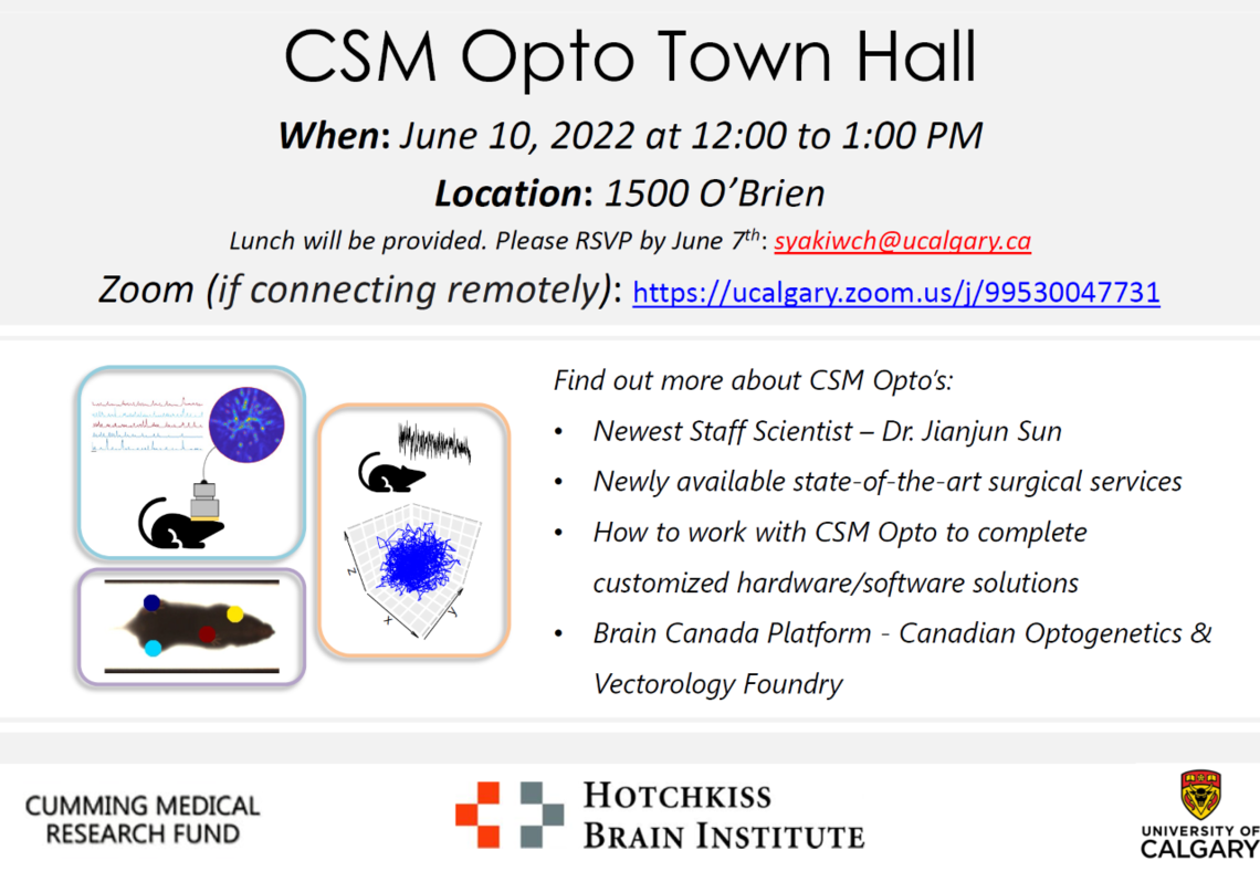 Town hall announcement