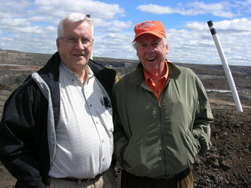 Harley Hotchkiss and T. Boone Pickens