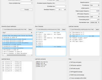 EMG and fiber-photometry analysis pipeline