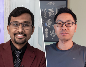Drs. Aravind Ganesh and Jianhai Zhang